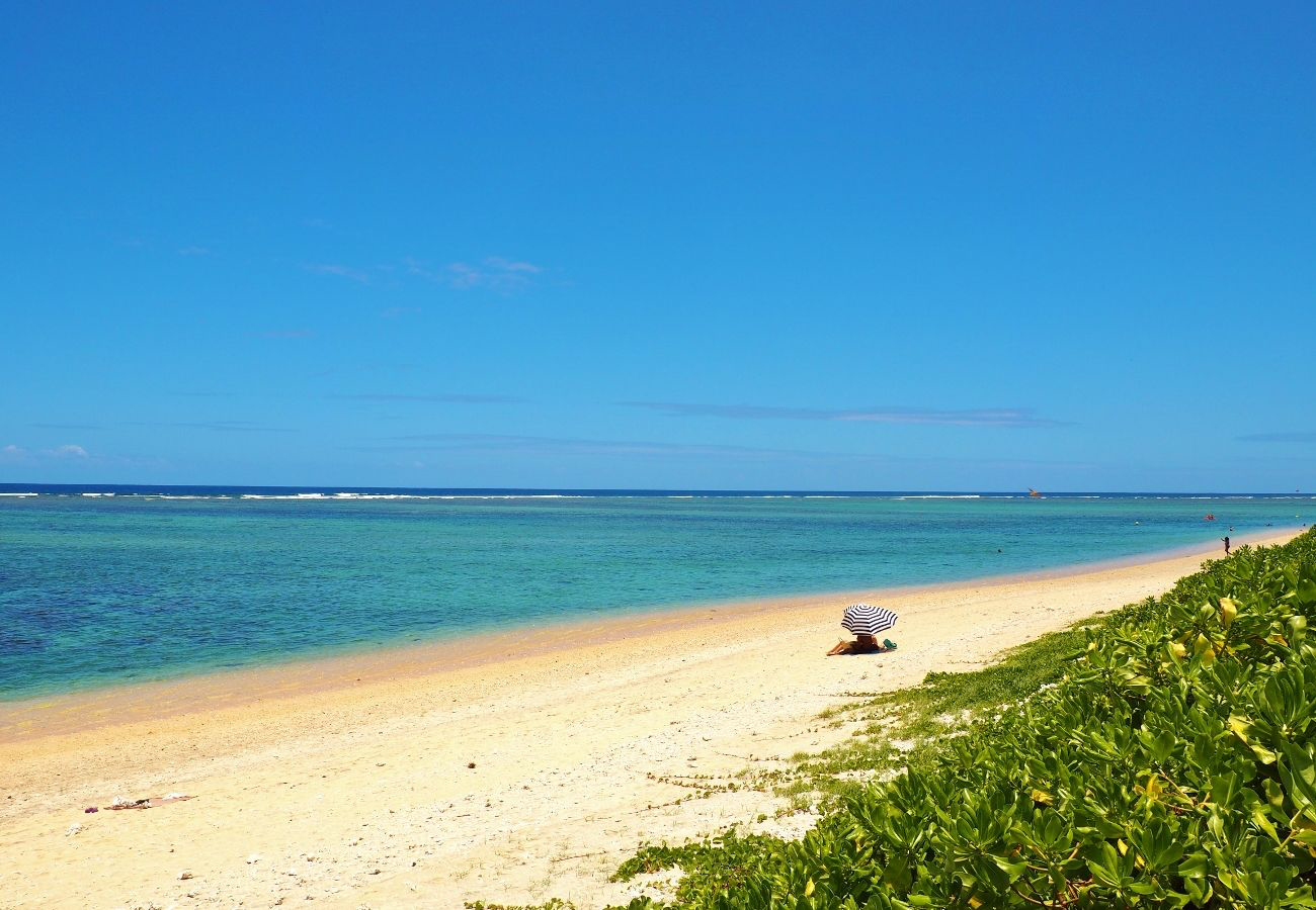 Plage et lagon de La Saline