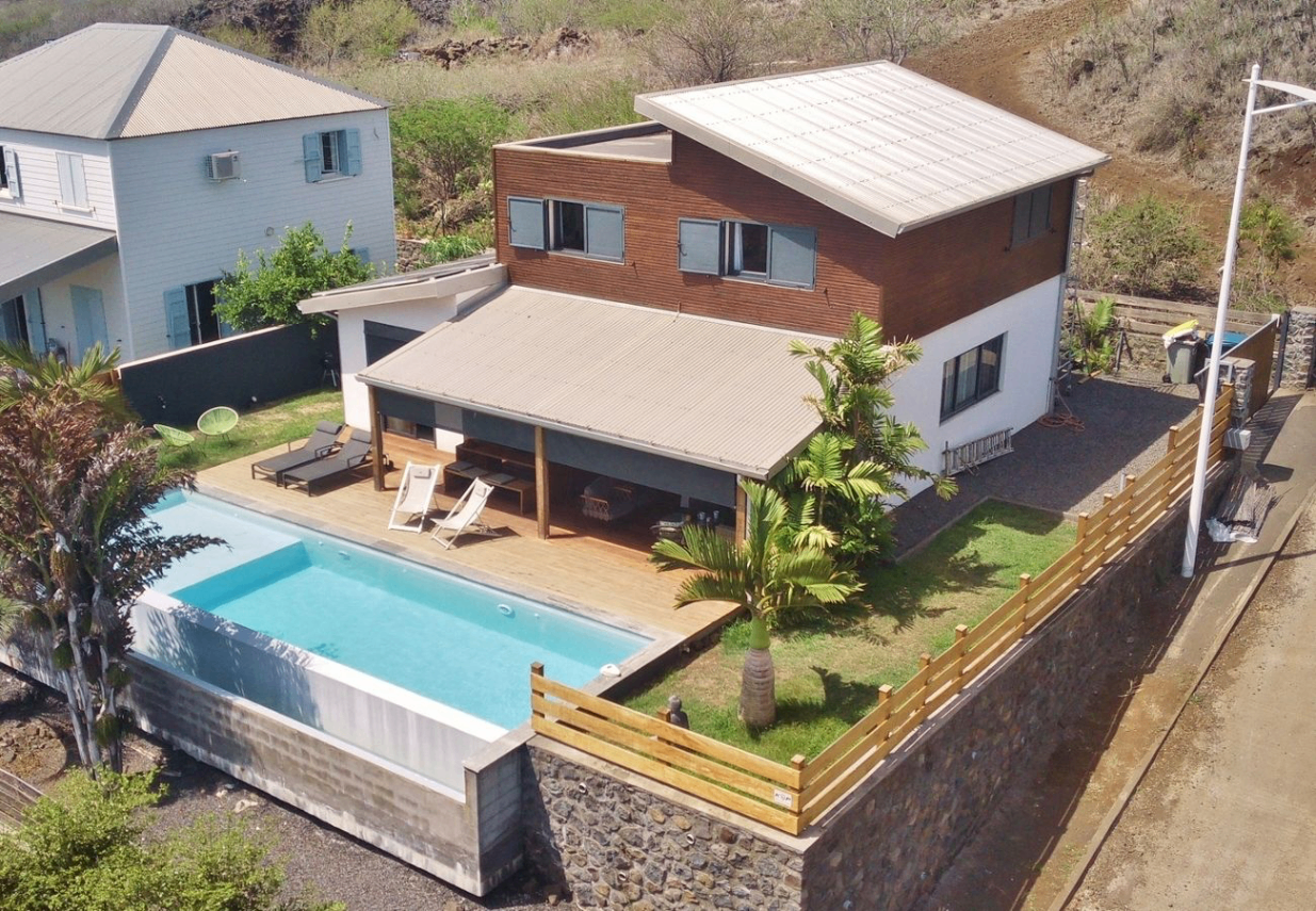 Vue aérienne Villa Auralys