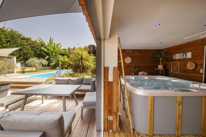 Jacuzzi terrasse