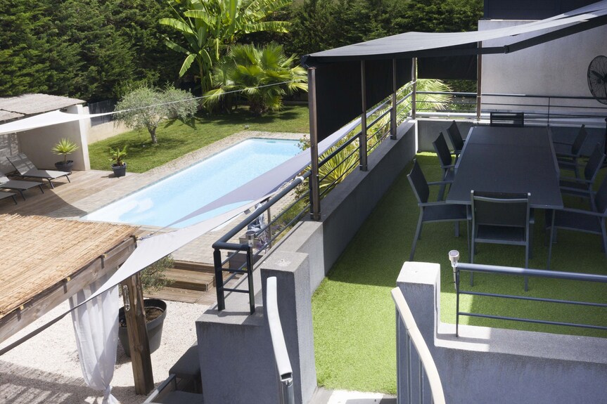 Terrasse piscine